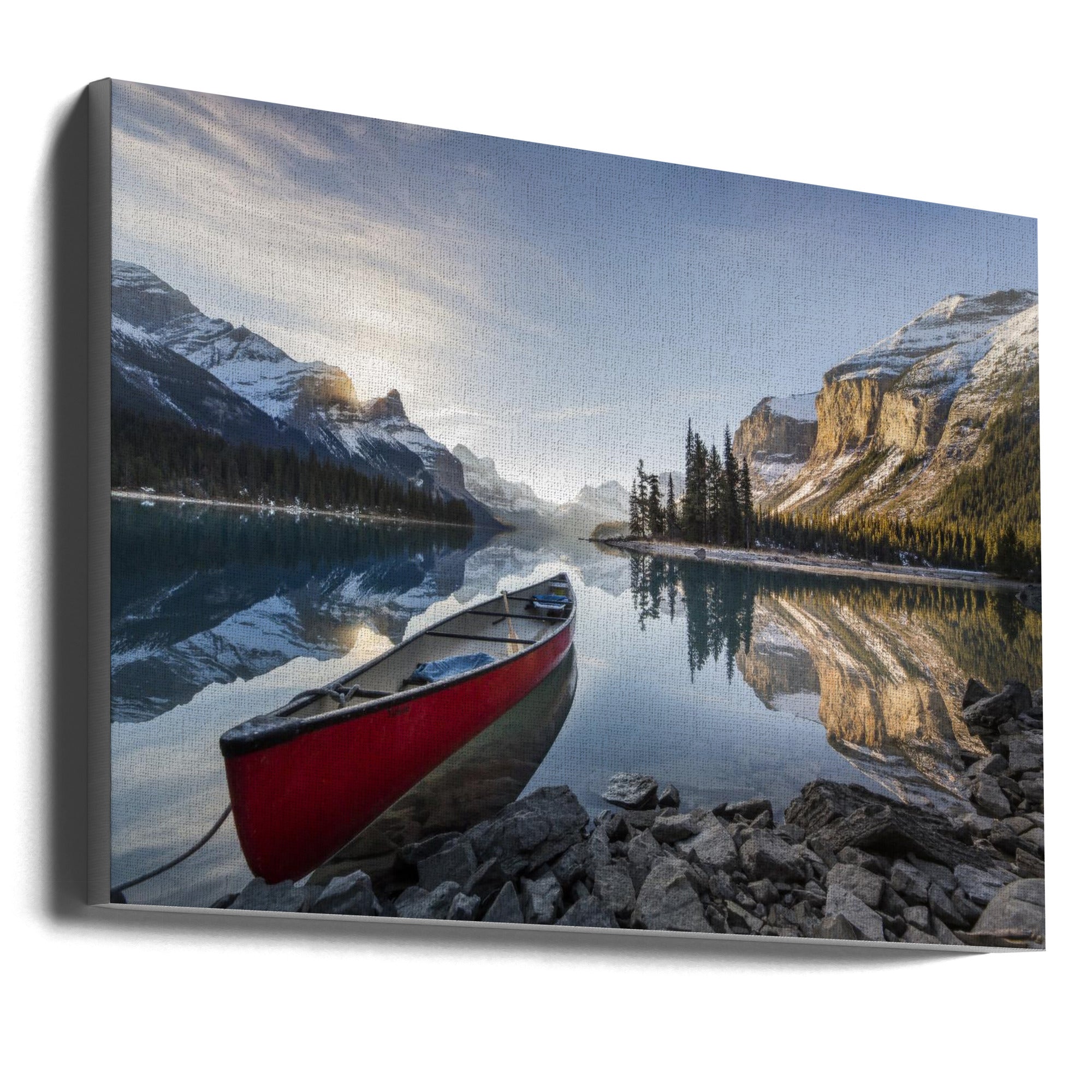 TRUE CANADIAN Alberta Wall Art by Evgeny Chertov-Canvas Print-DECOROLALA