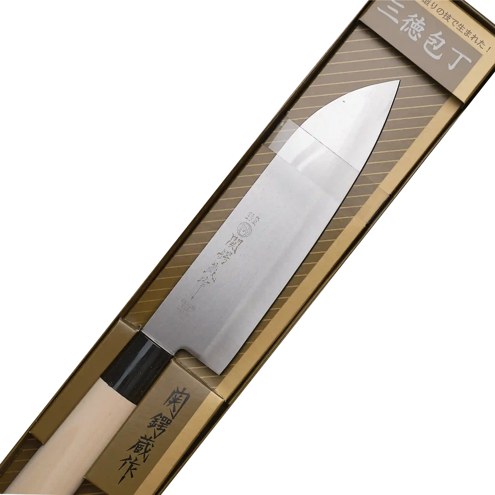 Tsubazo - Santoku knife 170mm - Stainless Steel blade | Made in Japan-3
