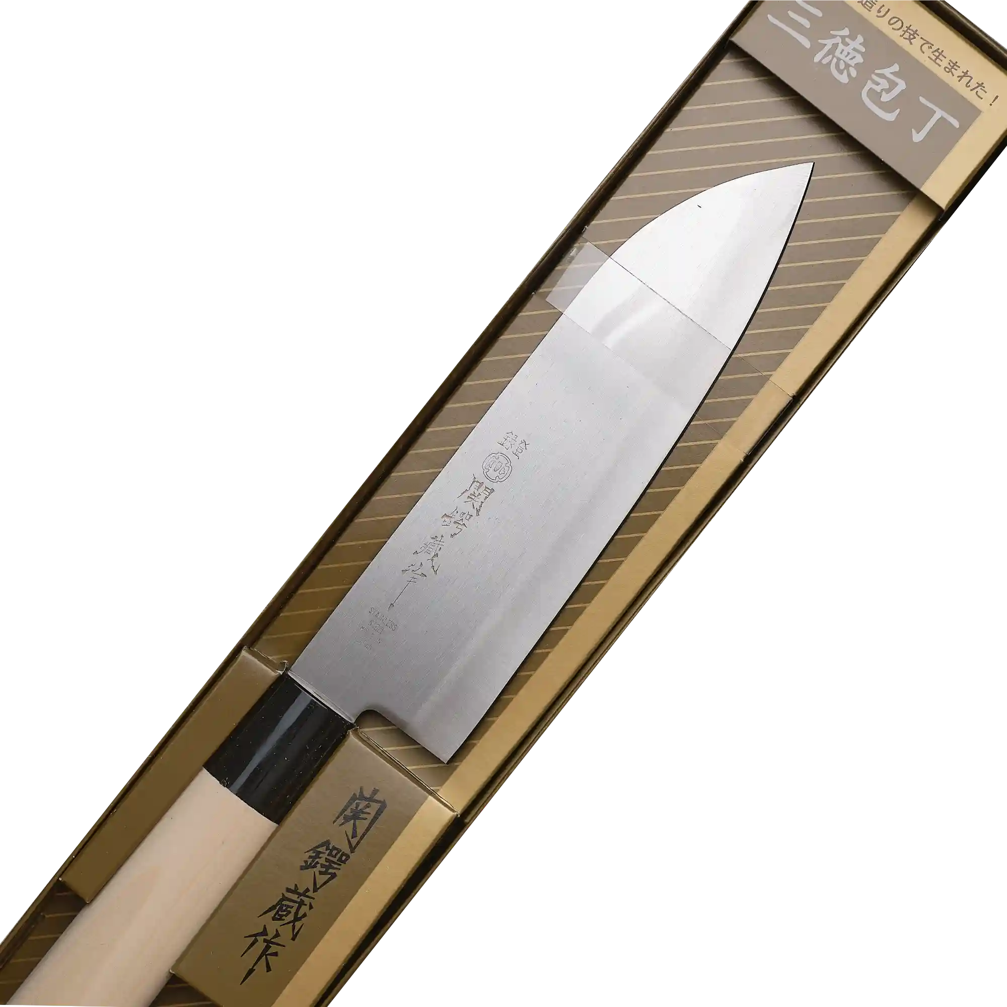 Tsubazo - Santoku knife 170mm - Stainless Steel blade | Made in Japan-3