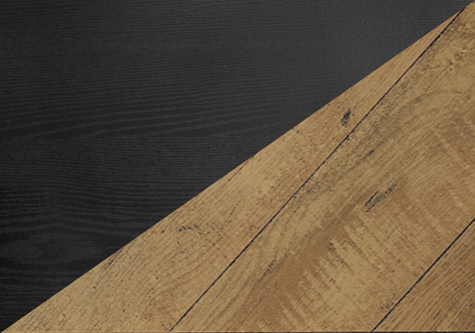 TV STAND - 72"L / BLACK / METAL WITH 2 WOOD-LOOK DOORS-Tv Stand-DECOROLALA