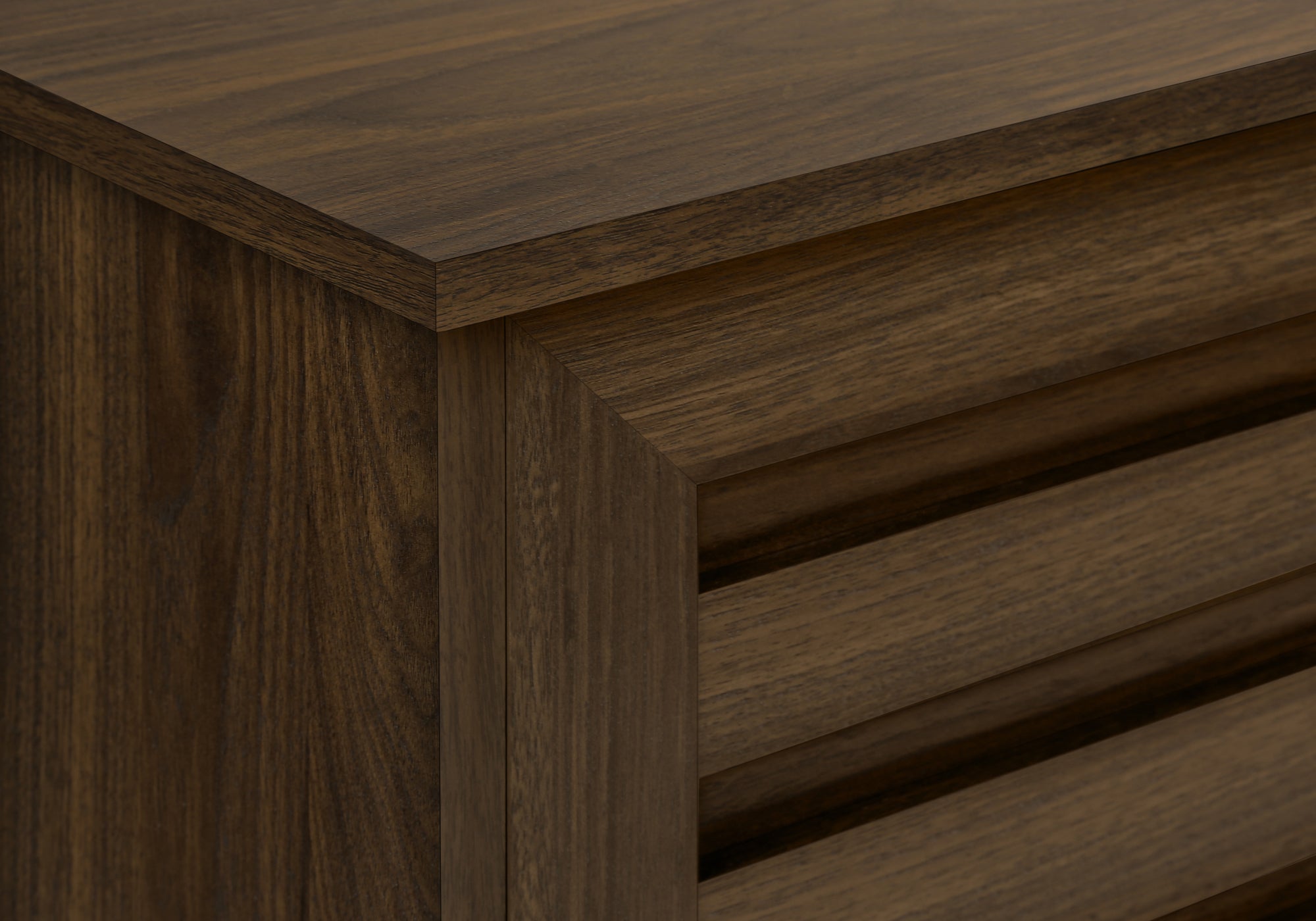 TV STAND - 72"L / BROWN WOOD-LOOK WITH 2 DOORS-Tv Stand-DECOROLALA