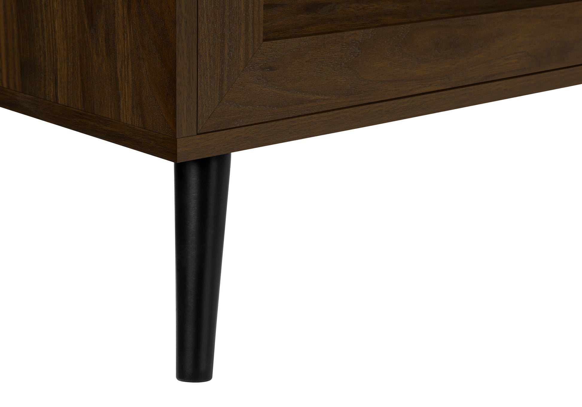 TV STAND - 72"L / BROWN WOOD-LOOK WITH 2 DOORS-Tv Stand-DECOROLALA