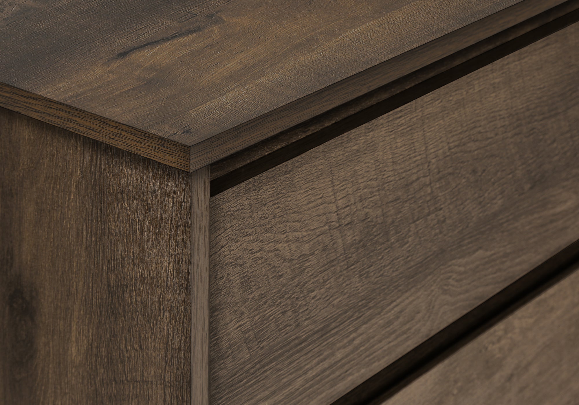 TV STAND - 72"L / DARK BROWN WOOD-LOOK WITH STORAGE-Tv Stand-DECOROLALA