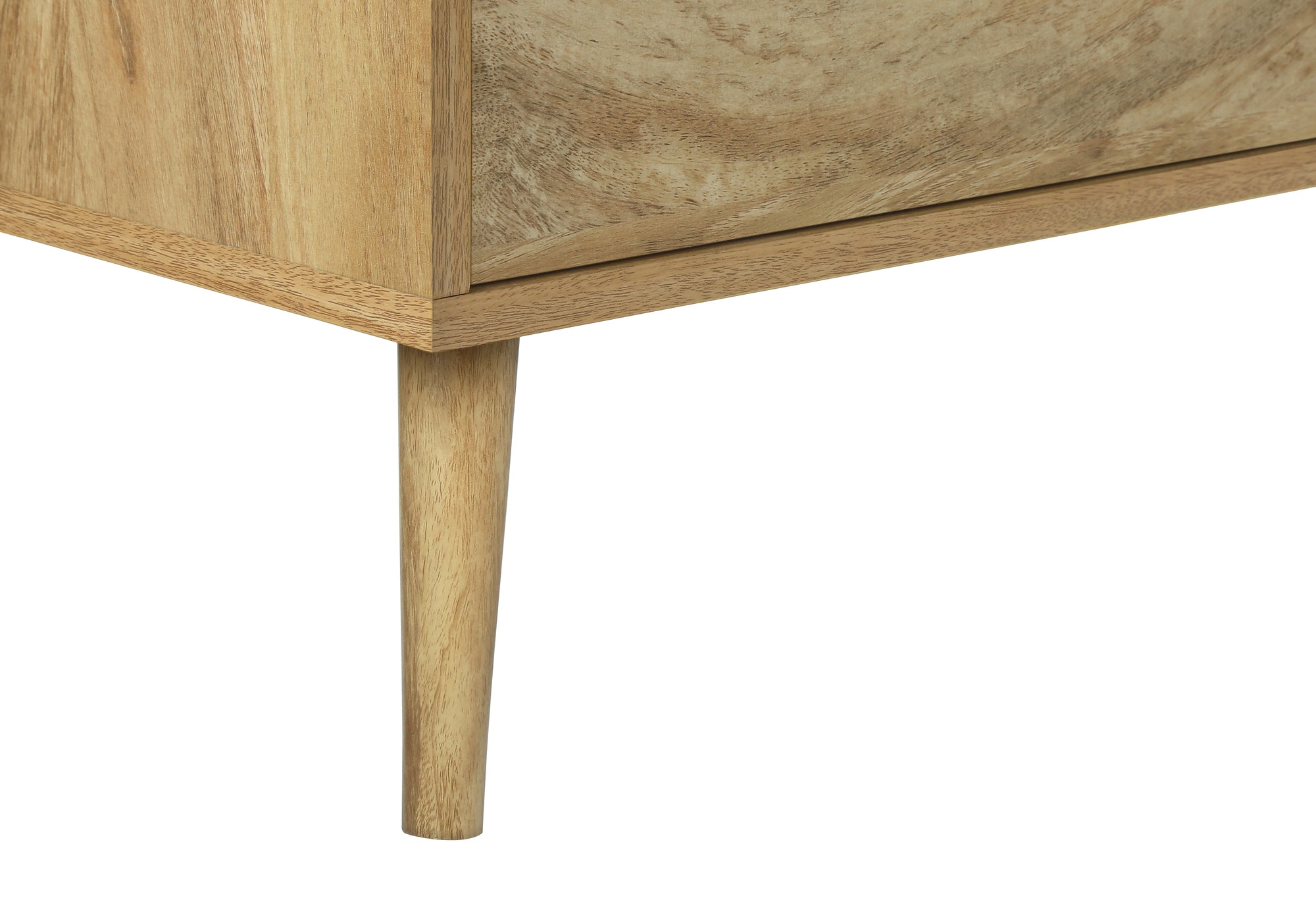 TV STAND - 72"L / WALNUT WITH STORAGE-Tv Stand-DECOROLALA