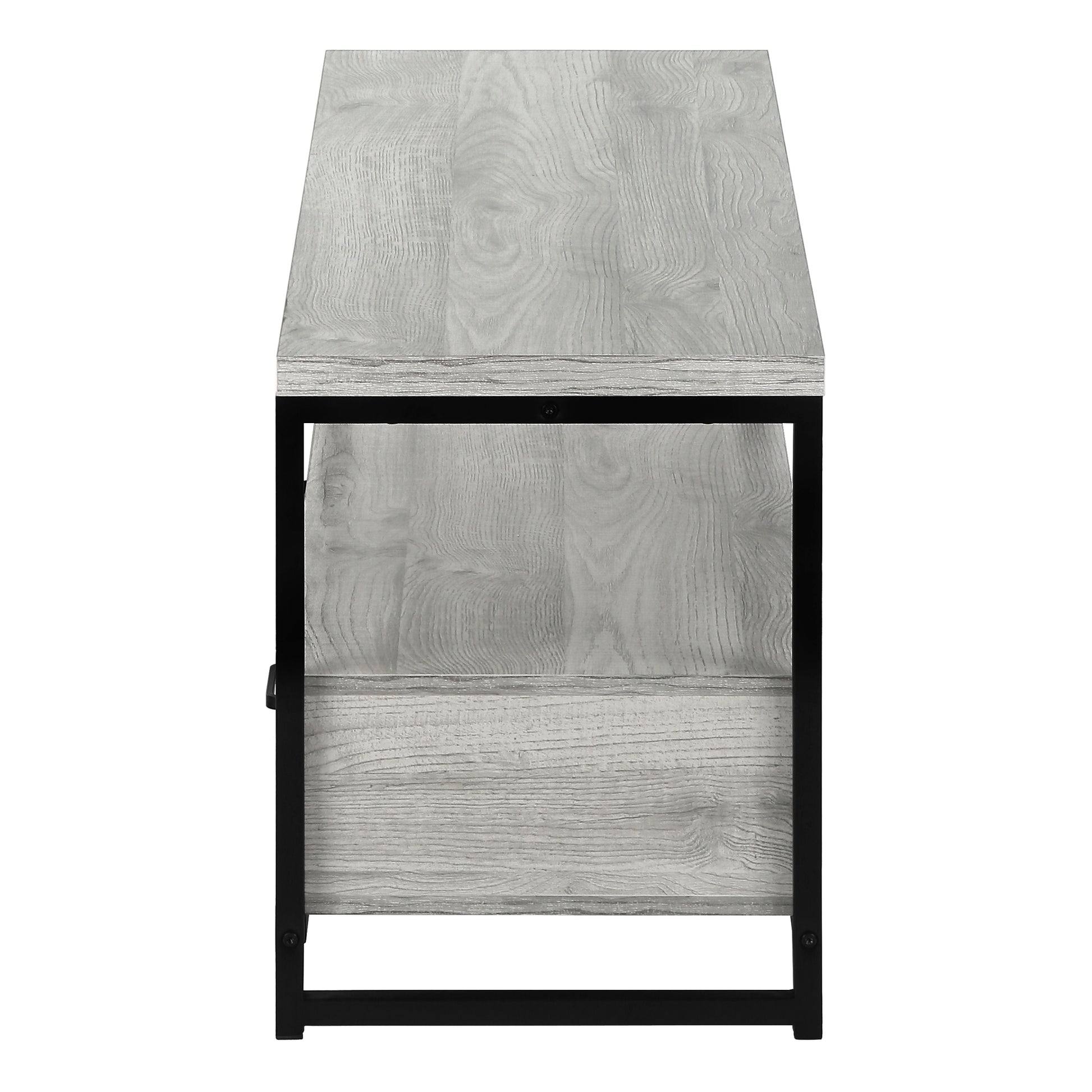TV Stand 48" Black with 2 Drawers & Shelves-Tv Stand-DECOROLALA