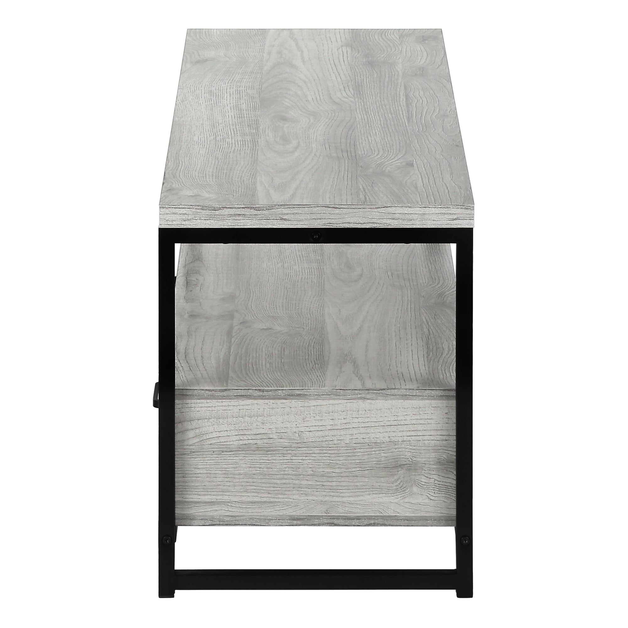 TV Stand 48" Black with 2 Drawers & Shelves-Tv Stand-DECOROLALA