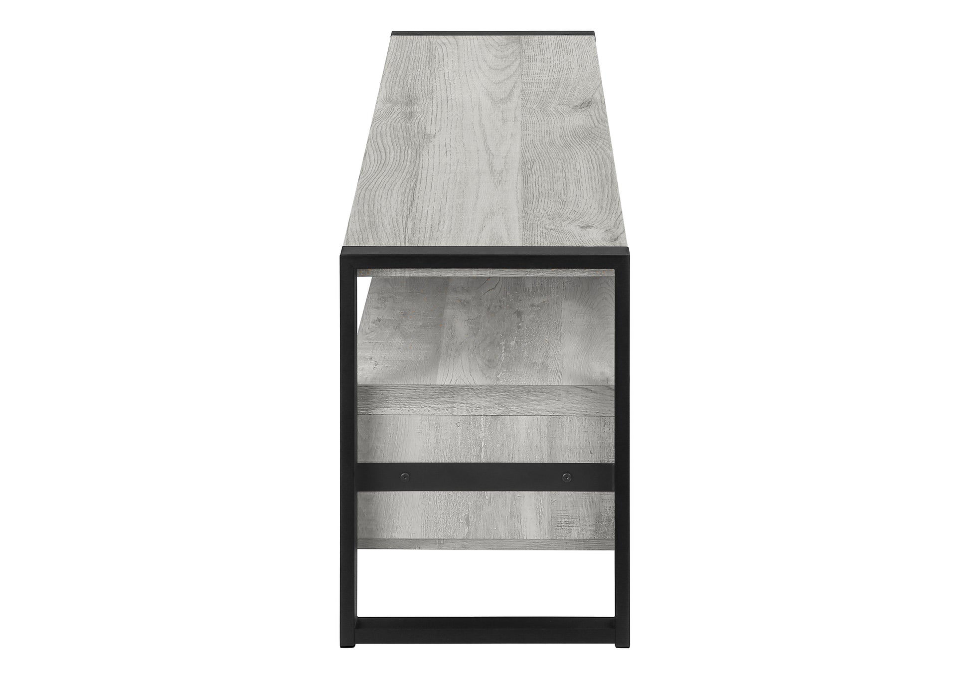 TV Stand 60" Brown Reclaimed Wood with 3 Drawers-Tv Stand-DECOROLALA