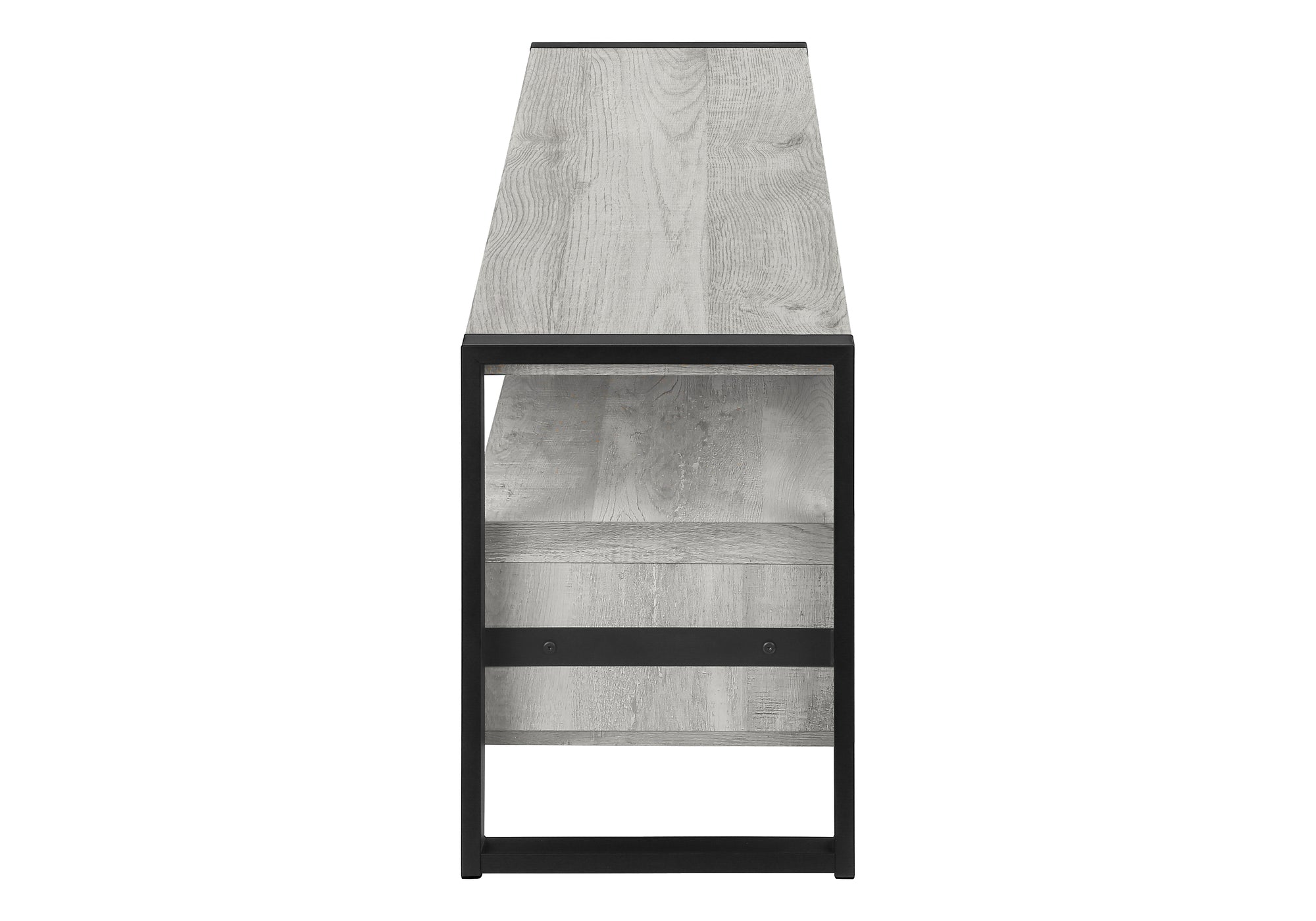 TV Stand 60" Brown Reclaimed Wood with 3 Drawers-Tv Stand-DECOROLALA