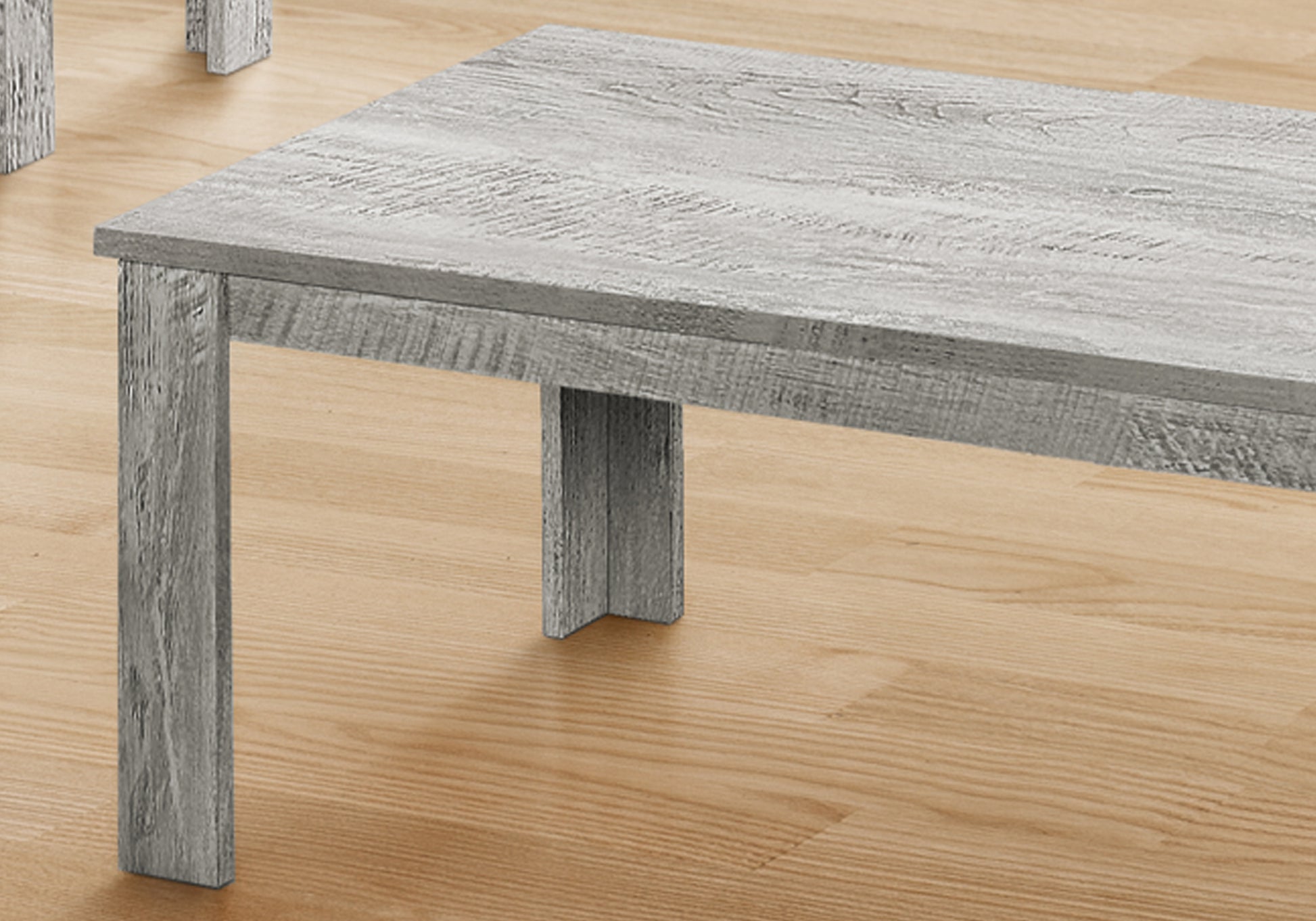 Table Set - 3pc Industrial Grey-Table Set-DECOROLALA
