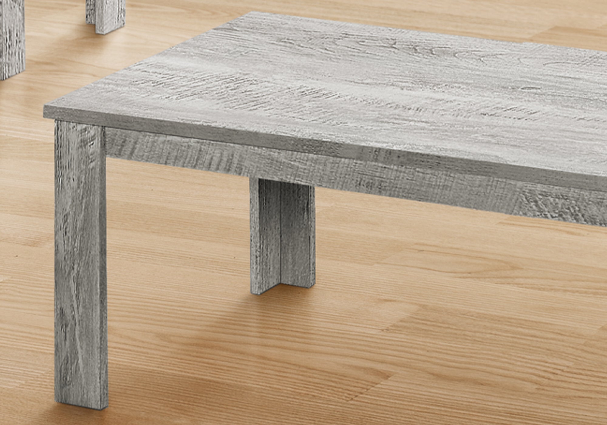 Table Set - 3pc Industrial Grey-Table Set-DECOROLALA