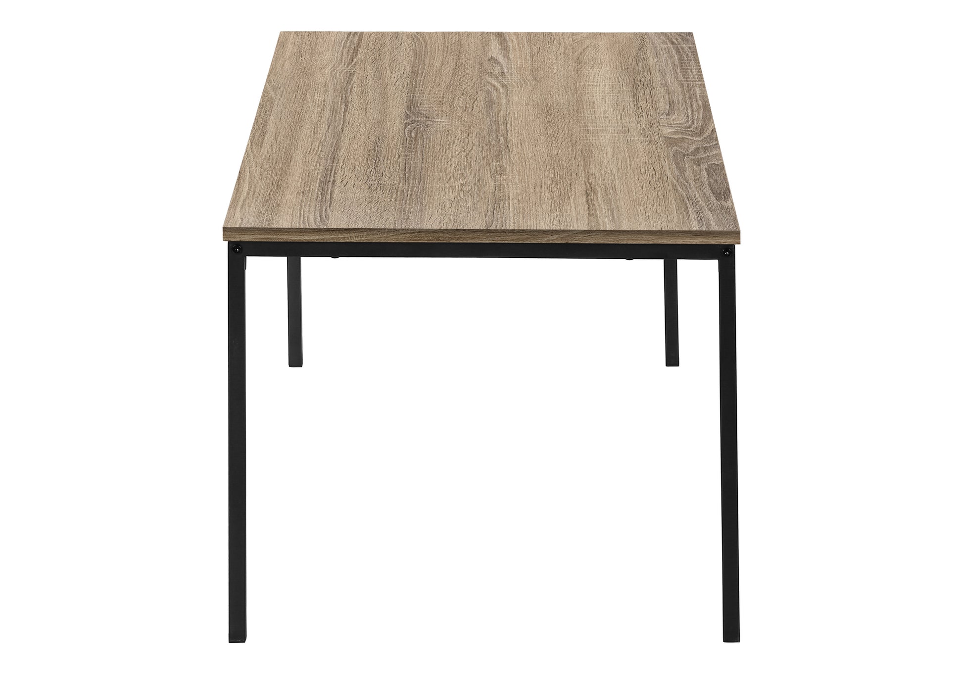 Table Set - 3pcs Set / White Marble / Black Metal-Table Set-DECOROLALA