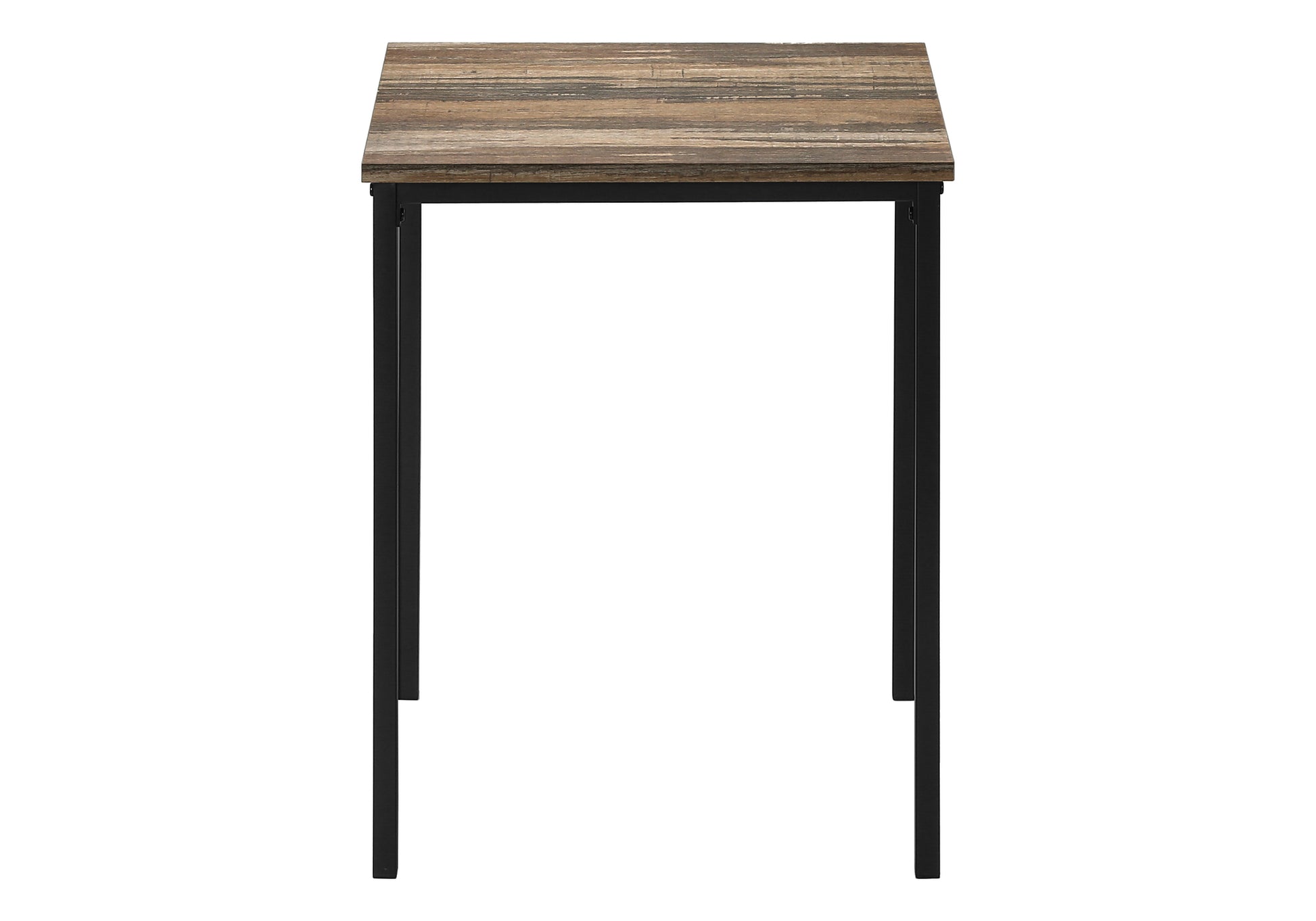 Table Set - 3pcs Set / White Marble / Black Metal-Table Set-DECOROLALA