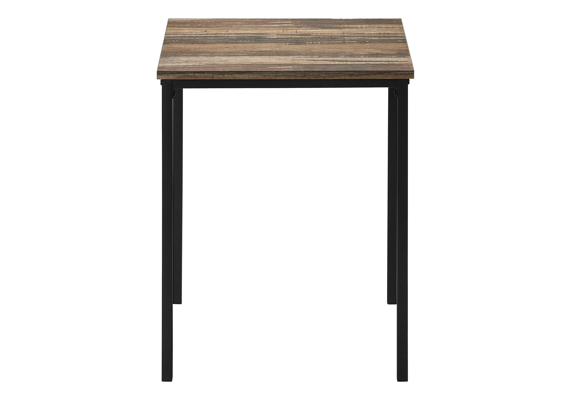 Table Set - 3pcs Set / White Marble / Black Metal-Table Set-DECOROLALA