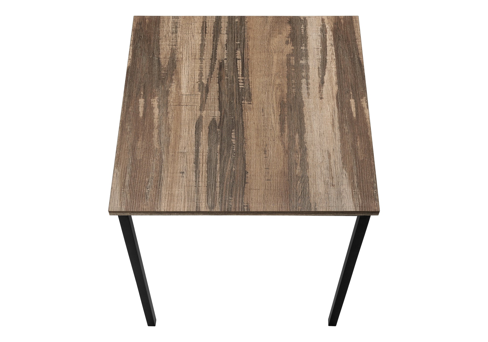 Table Set - 3pcs Set / White Marble / Black Metal-Table Set-DECOROLALA