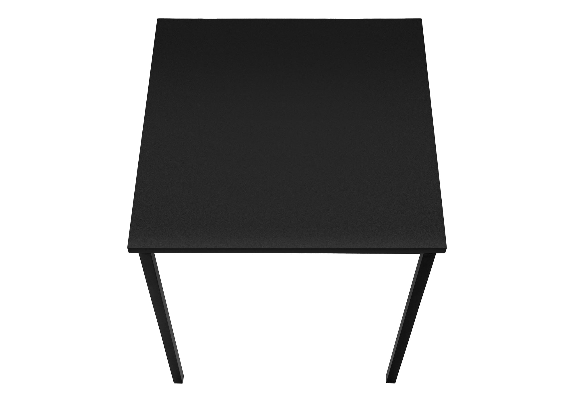 Table Set - 3pcs Set / White Marble / Black Metal-Table Set-DECOROLALA