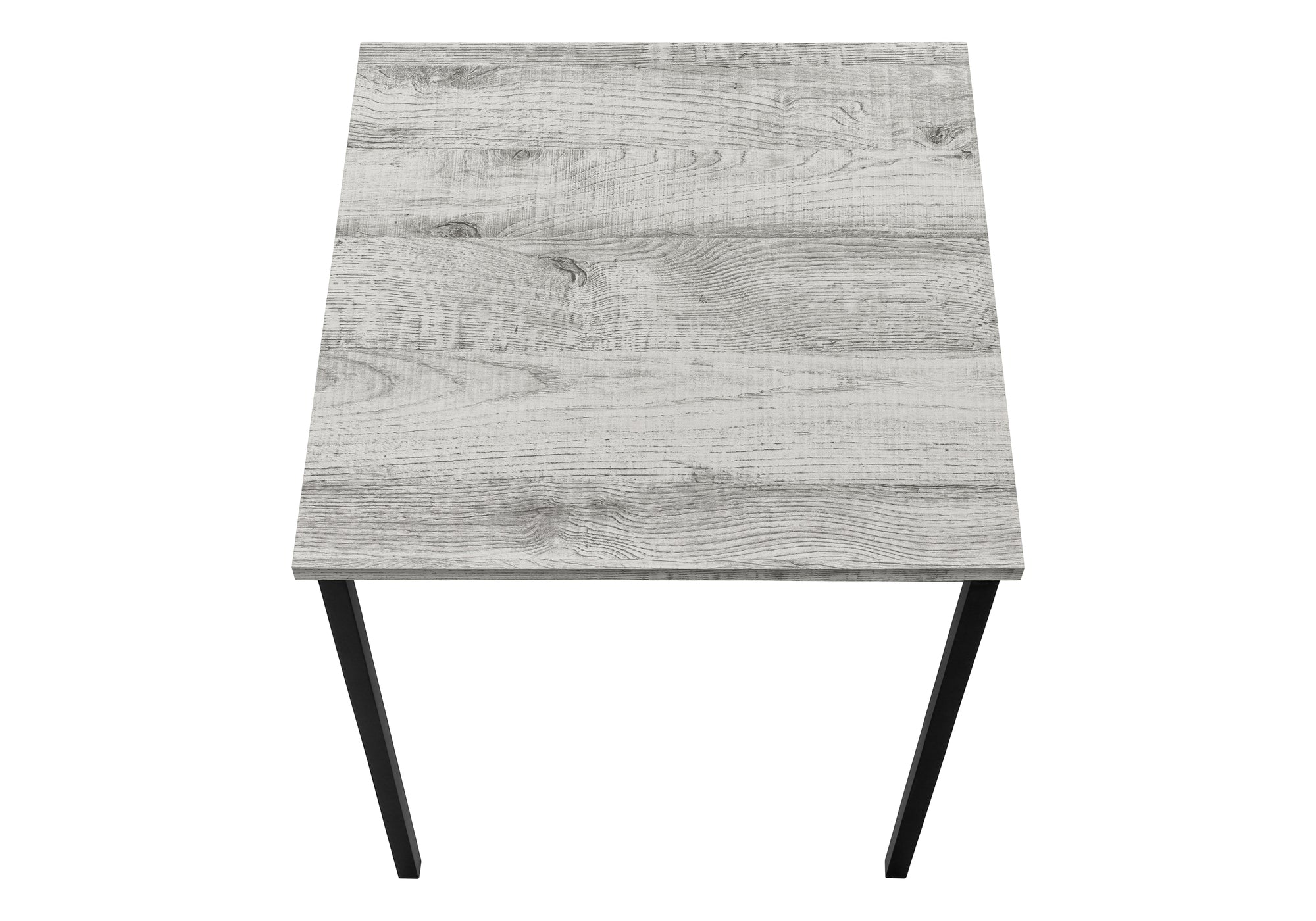 Table Set - 3pcs Set / White Marble / Black Metal-Table Set-DECOROLALA