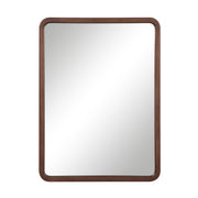 Tacna 30" H x 22" W Wall Mirror, Brown-Mirror-DECOROLALA