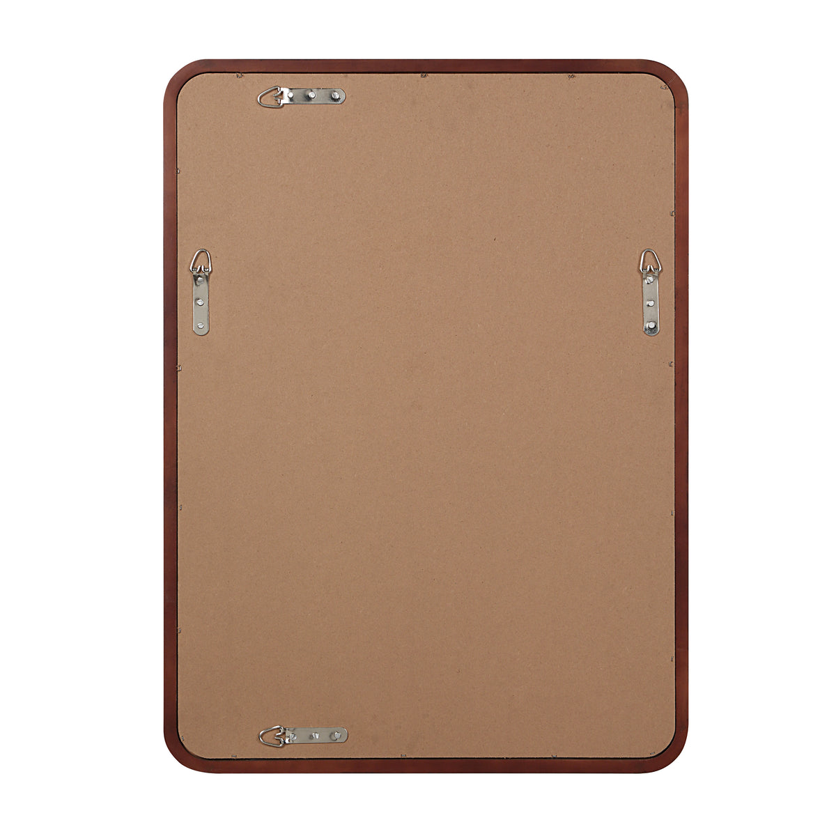 Tacna 30" H x 22" W Wall Mirror, Brown-Mirrors-DECOROLALA