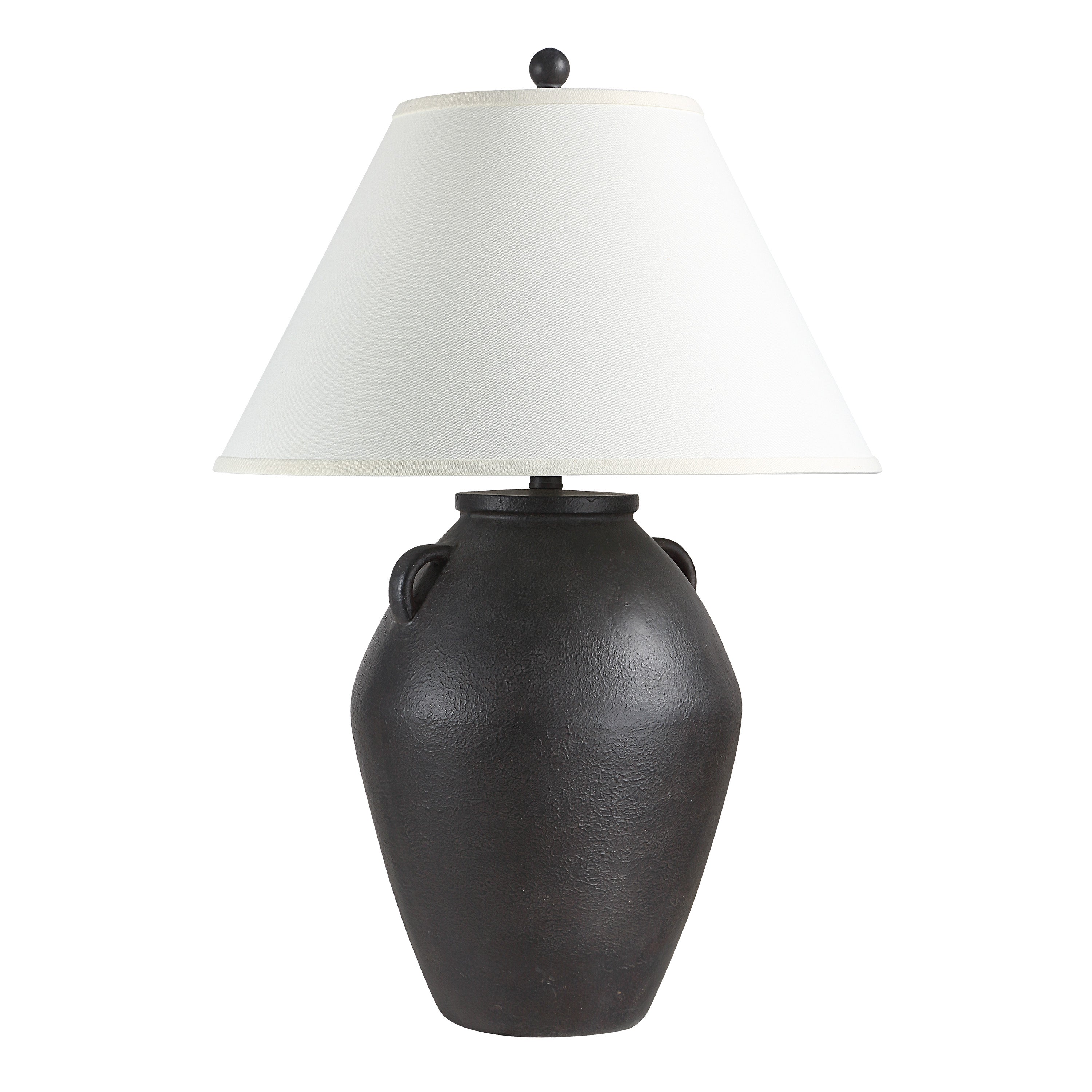 Tacta 29.25" Table Lamp, Dark Brown-Table Lamp-DECOROLALA