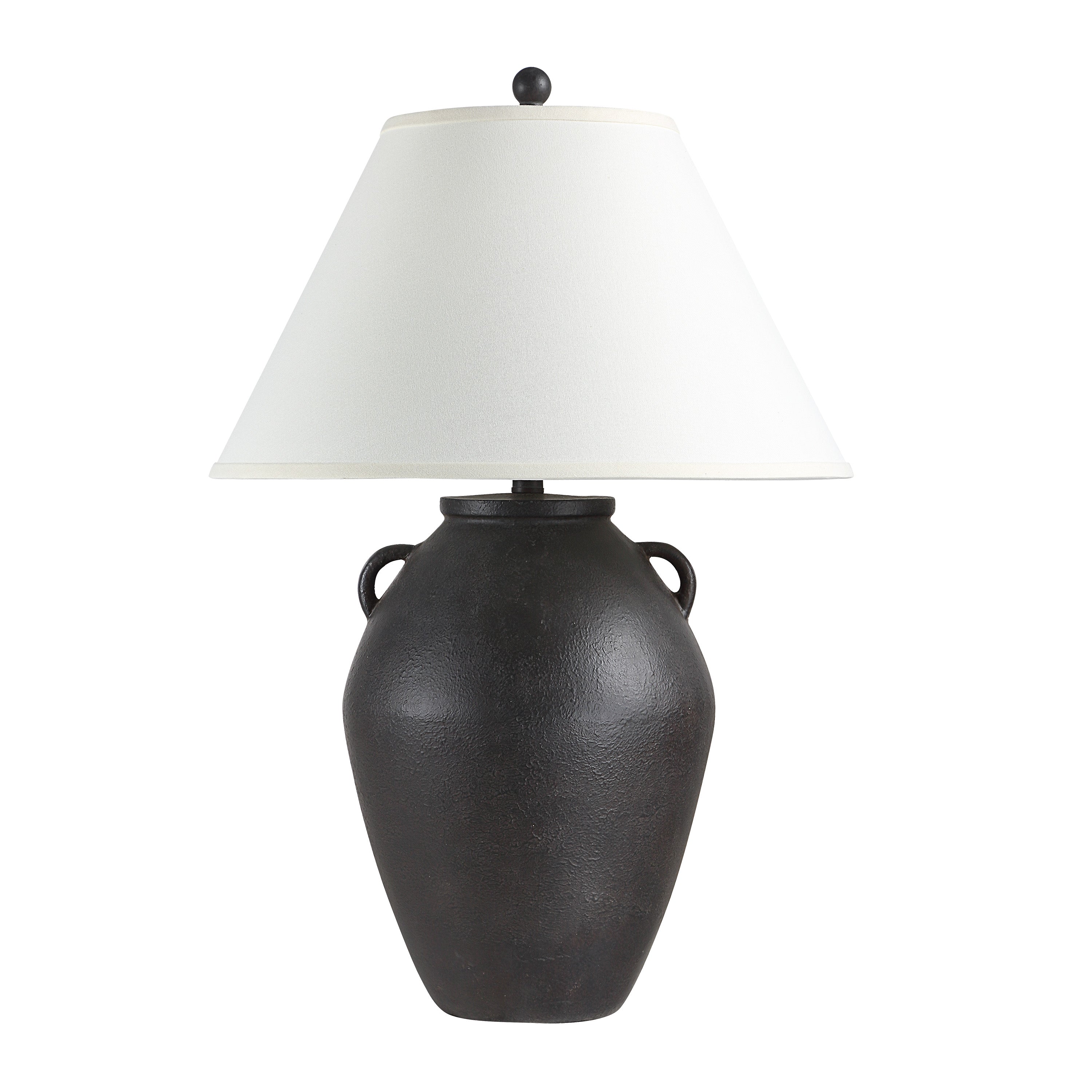 Tacta 29.25" Table Lamp, Dark Brown-Table Lamp-DECOROLALA
