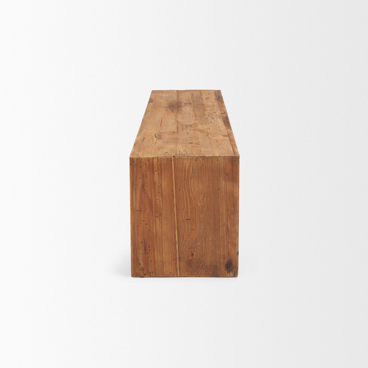 Tahira Rectangular Recycled Wooden Bench-Benches-DECOROLALA