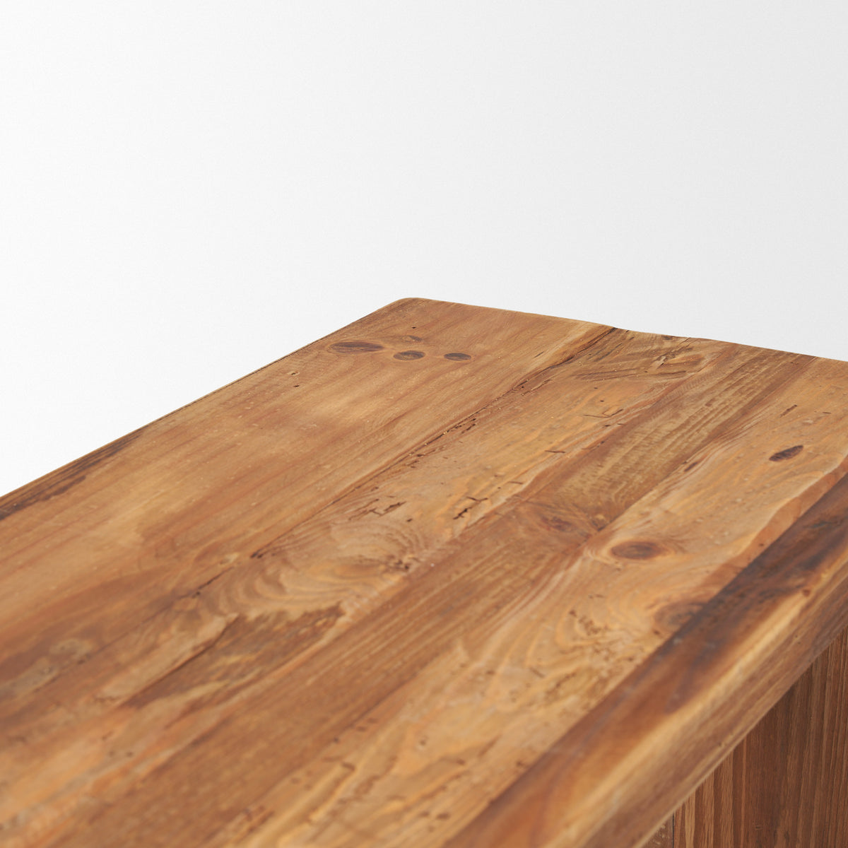 Tahira Rectangular Recycled Wooden Bench-Benches-DECOROLALA