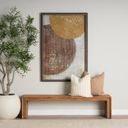 Tahira Rectangular Recycled Wooden Bench-Benches-DECOROLALA