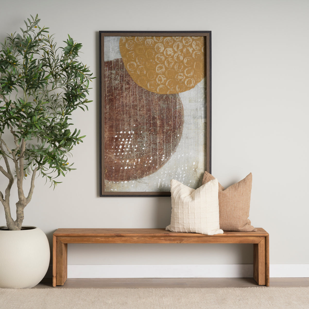 Tahira Rectangular Recycled Wooden Bench-Benches-DECOROLALA