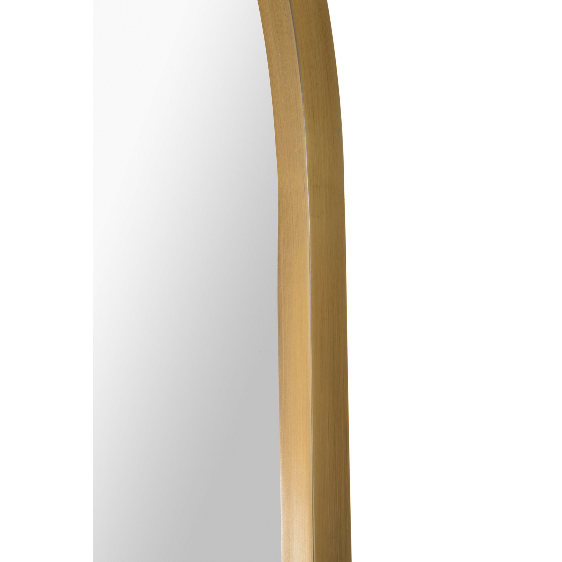 Taio 70" Tall Oval Wall Mirror, Yellow-Mirror-DECOROLALA