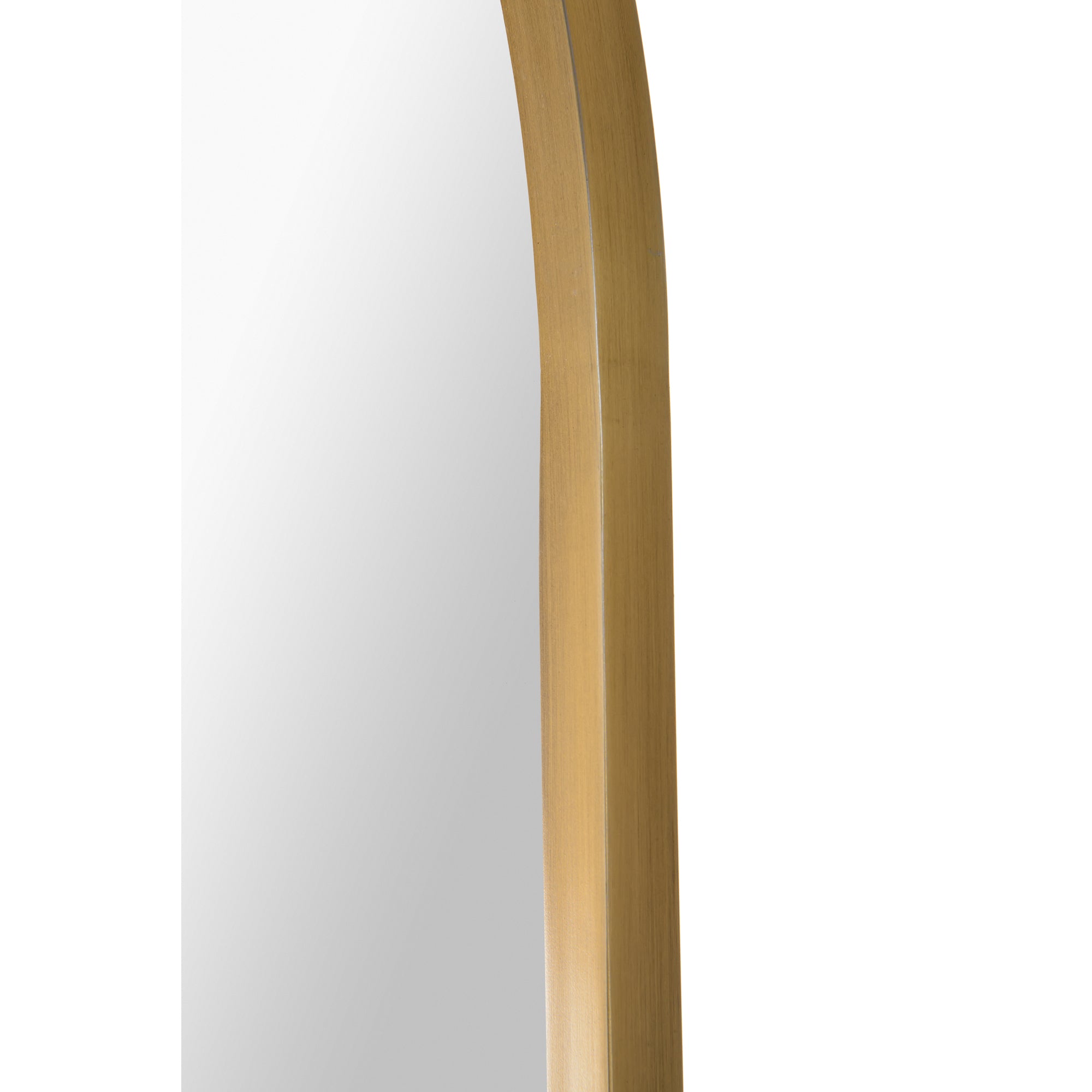 Taio 70" Tall Oval Wall Mirror, Yellow-Mirror-DECOROLALA