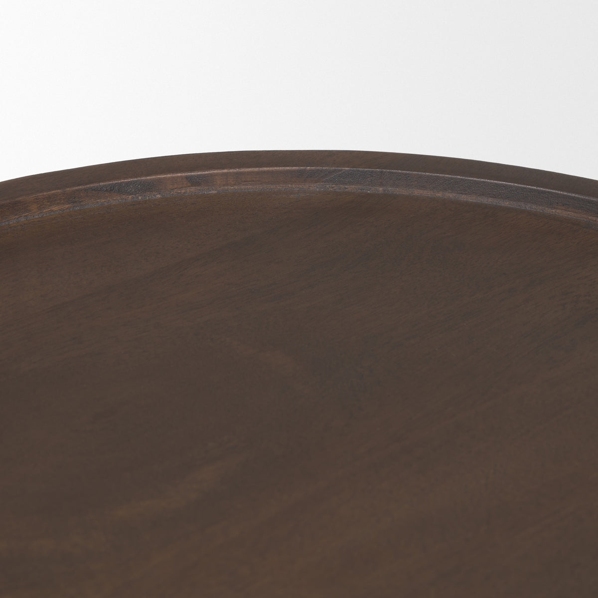 Takoda Light Brown Wood Tapered Drum Accent Table-Accent Tables-DECOROLALA