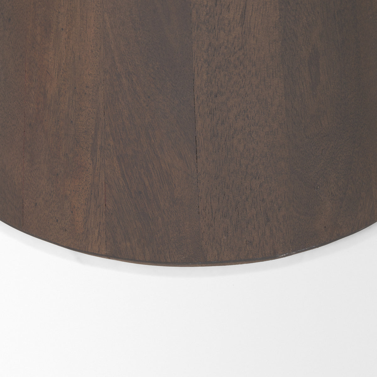 Takoda Light Brown Wood Tapered Drum Accent Table-Accent Tables-DECOROLALA