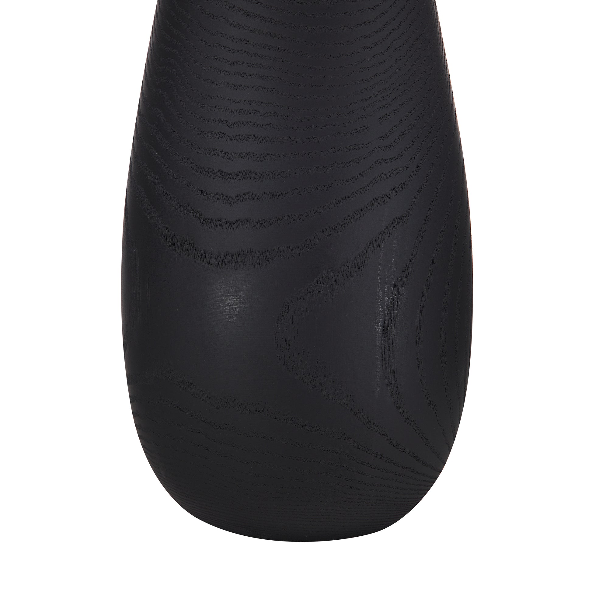 Tala 30" Tall Table Lamp - Matte Black with Linen Shade-Table Lamp-DECOROLALA