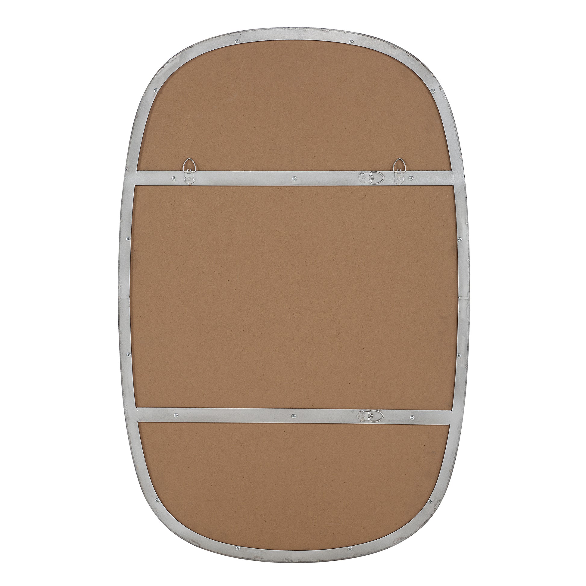 Talco 36" H x 24" W Wall Mirror, Silver-Mirror-DECOROLALA