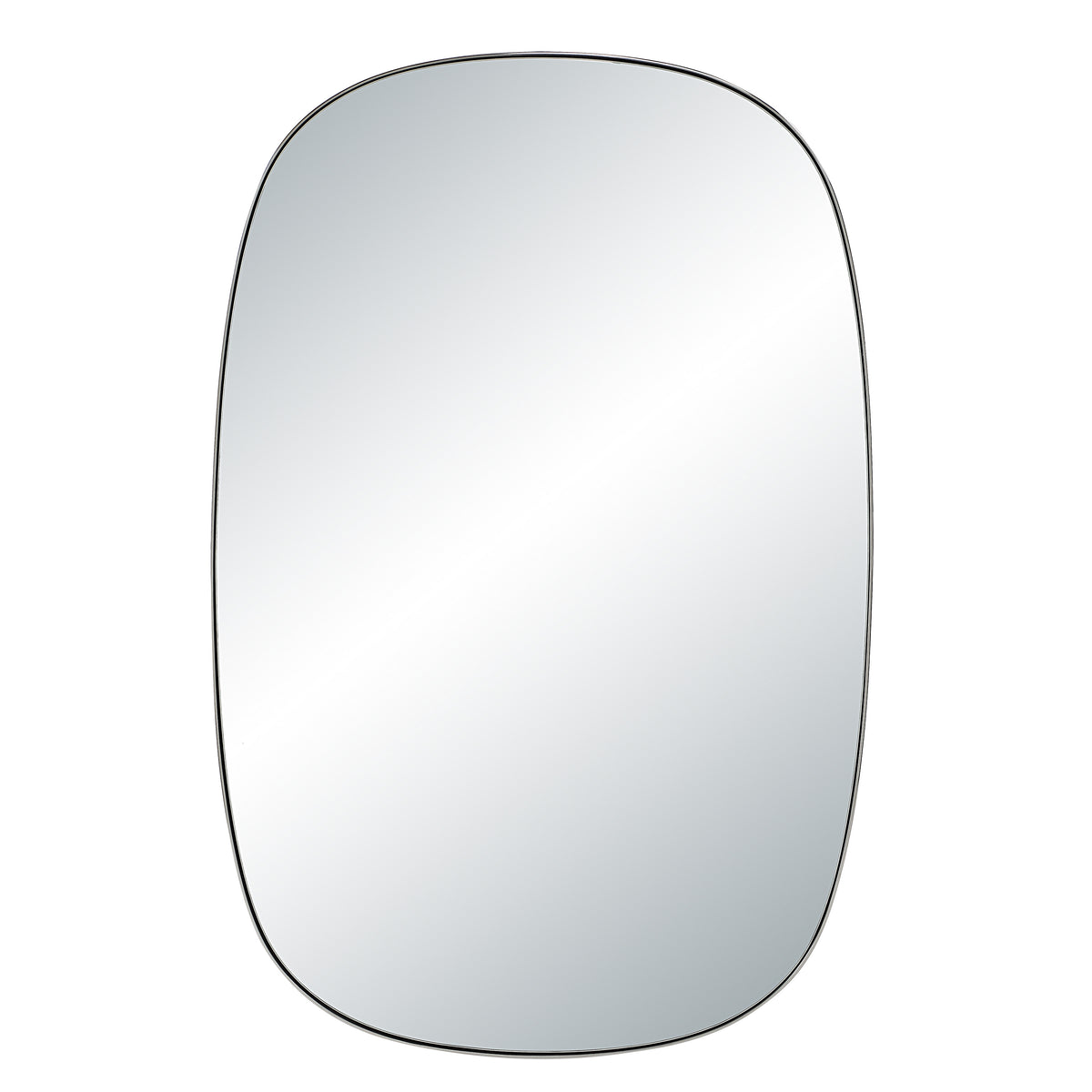 Talco 36" H x 24" W Wall Mirror, Silver-Mirrors-DECOROLALA