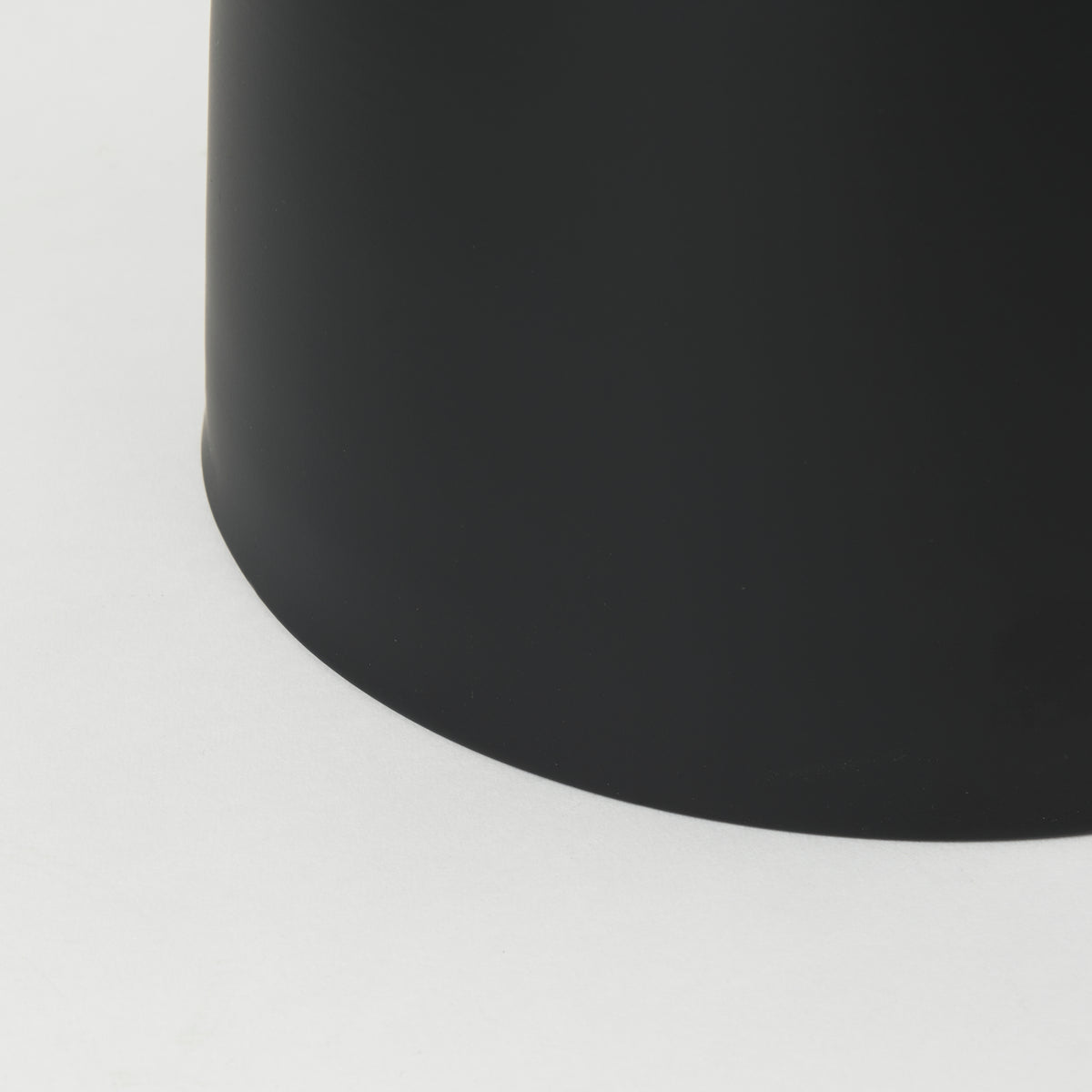 Talulla 16.5L x 16.5W x 19.7H Matte Black Metal Accent Table-Accent Tables-DECOROLALA