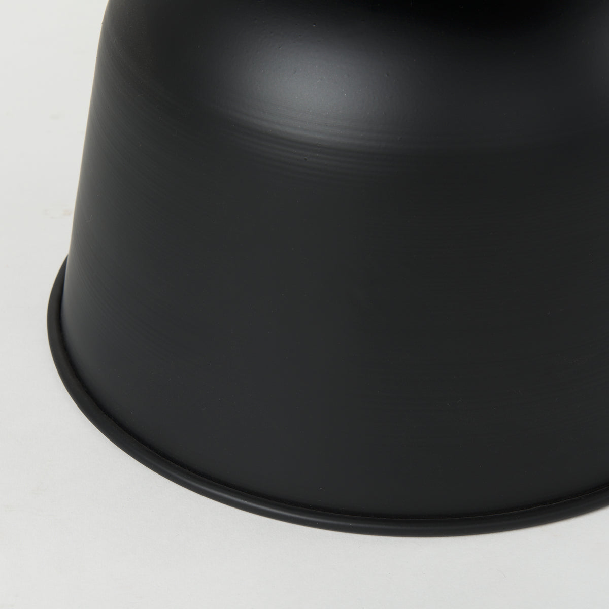 Talulla 19.7L x 19.7W x 14.8H Metal Matte Black Accent Table-Accent Tables-DECOROLALA