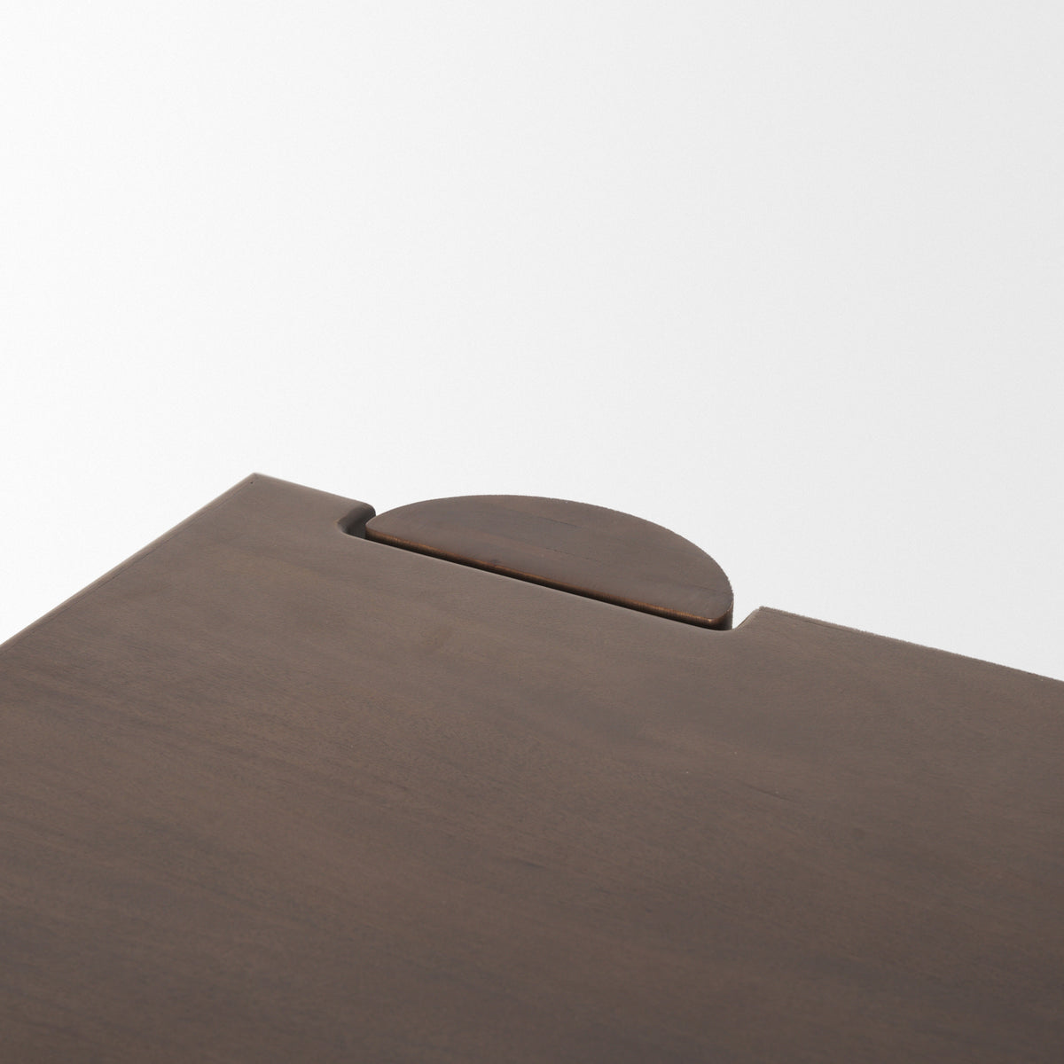 Tammar 84"L x 45.5"W Rectangular Dining Table | Modern | Med Brown Wood | Seats 8-Dining Tables-DECOROLALA