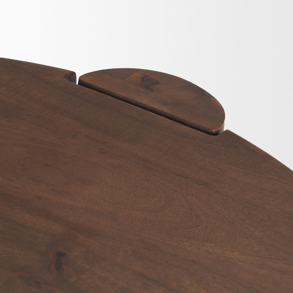 Tammar Round Wood w/ Tapered Legs Coffee Table-Coffee Tables-DECOROLALA