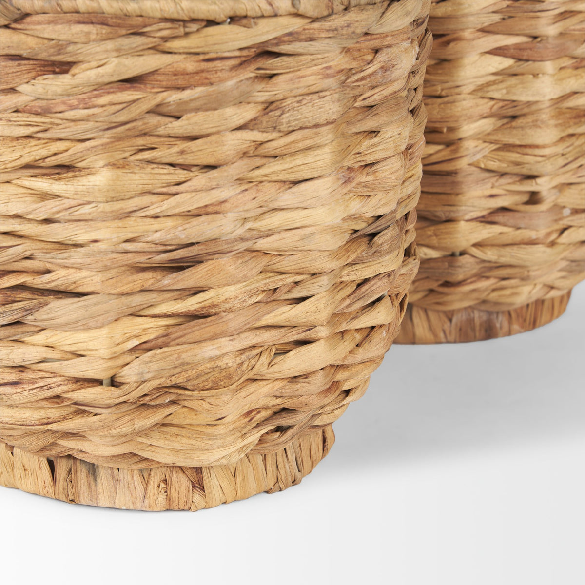 Tamuz (Set of 2) Grass Baskets-Decorative Baskets-DECOROLALA