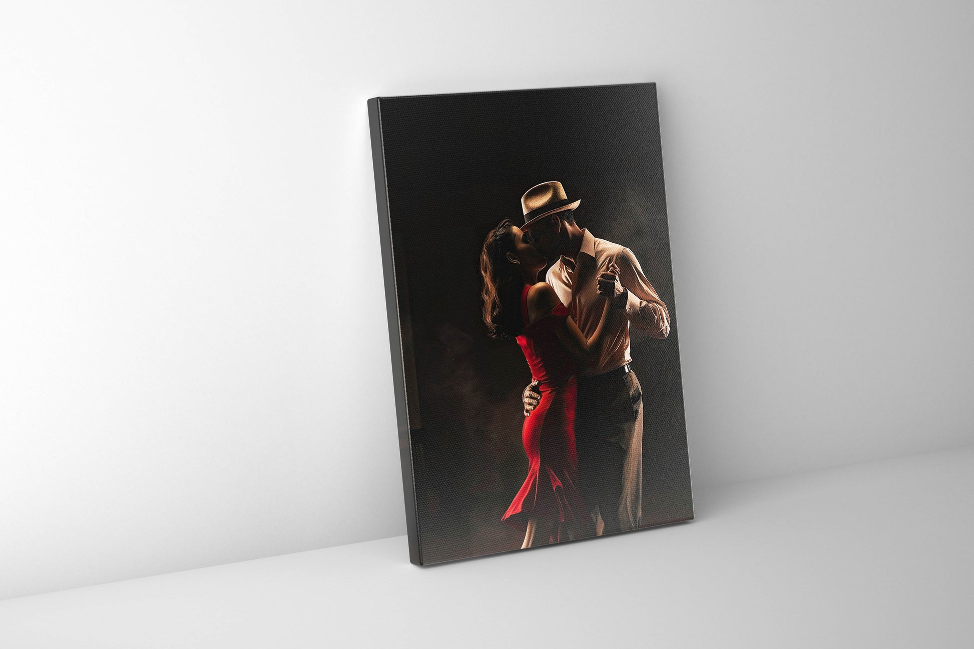 Tango Dance Canvas Print 48x36 Modern Wall Art-Wall Art-DECOROLALA