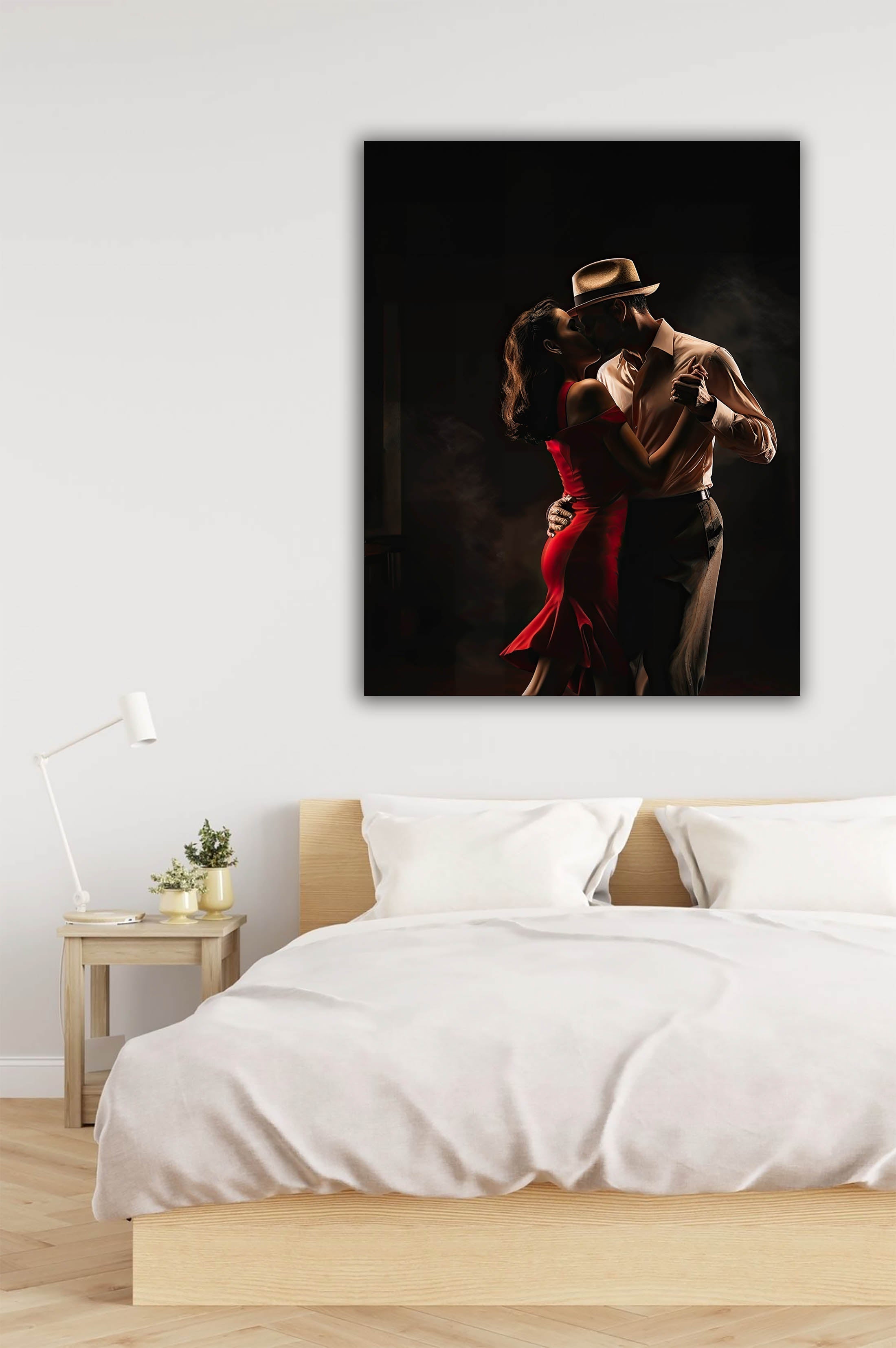 Tango Dance Canvas Print 48x36 Modern Wall Art-Wall Art-DECOROLALA