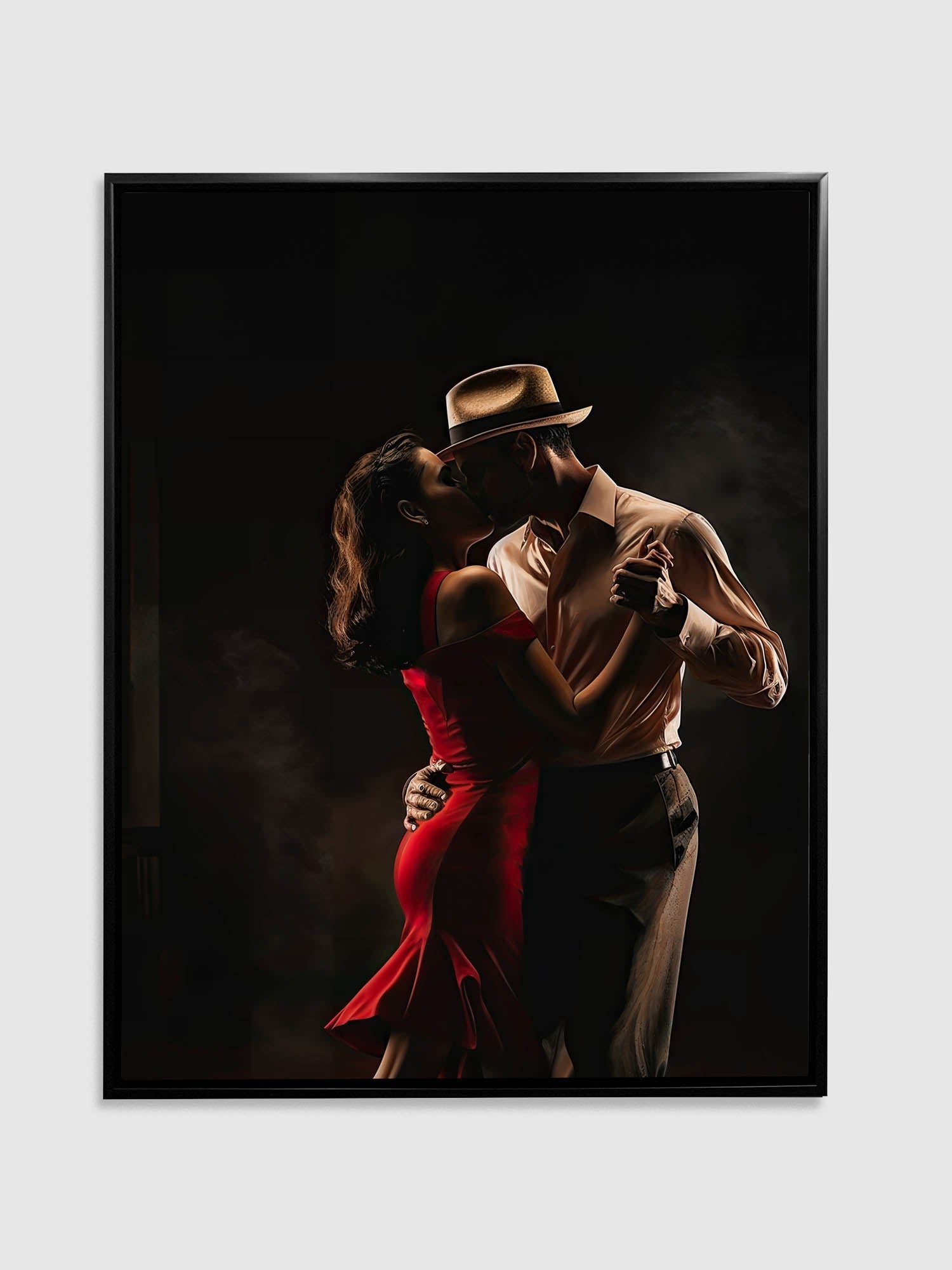 Tango Dance Canvas Print 48x36 Modern Wall Art-Wall Art-DECOROLALA