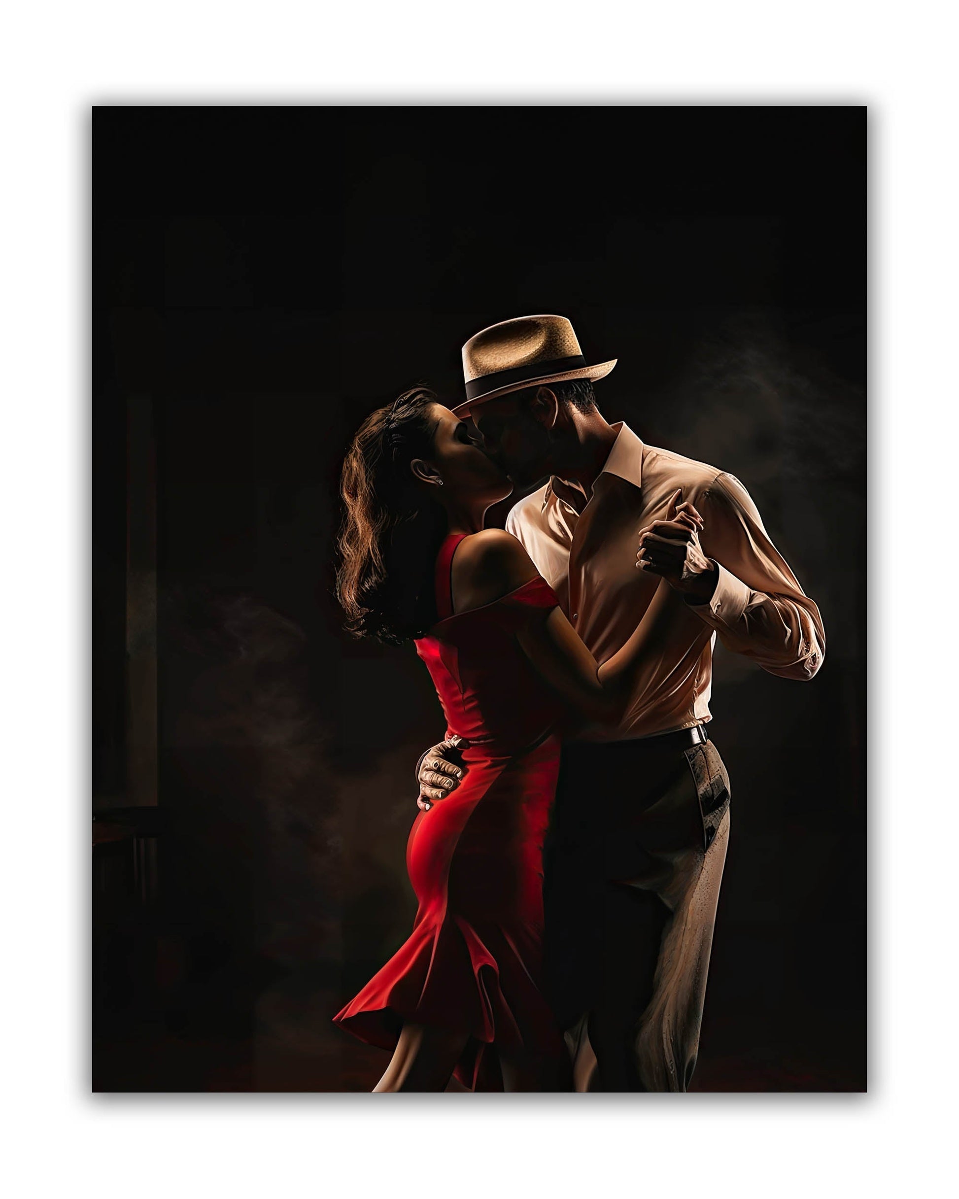 Tango Dance Canvas Print 48x36 Modern Wall Art-Wall Art-DECOROLALA