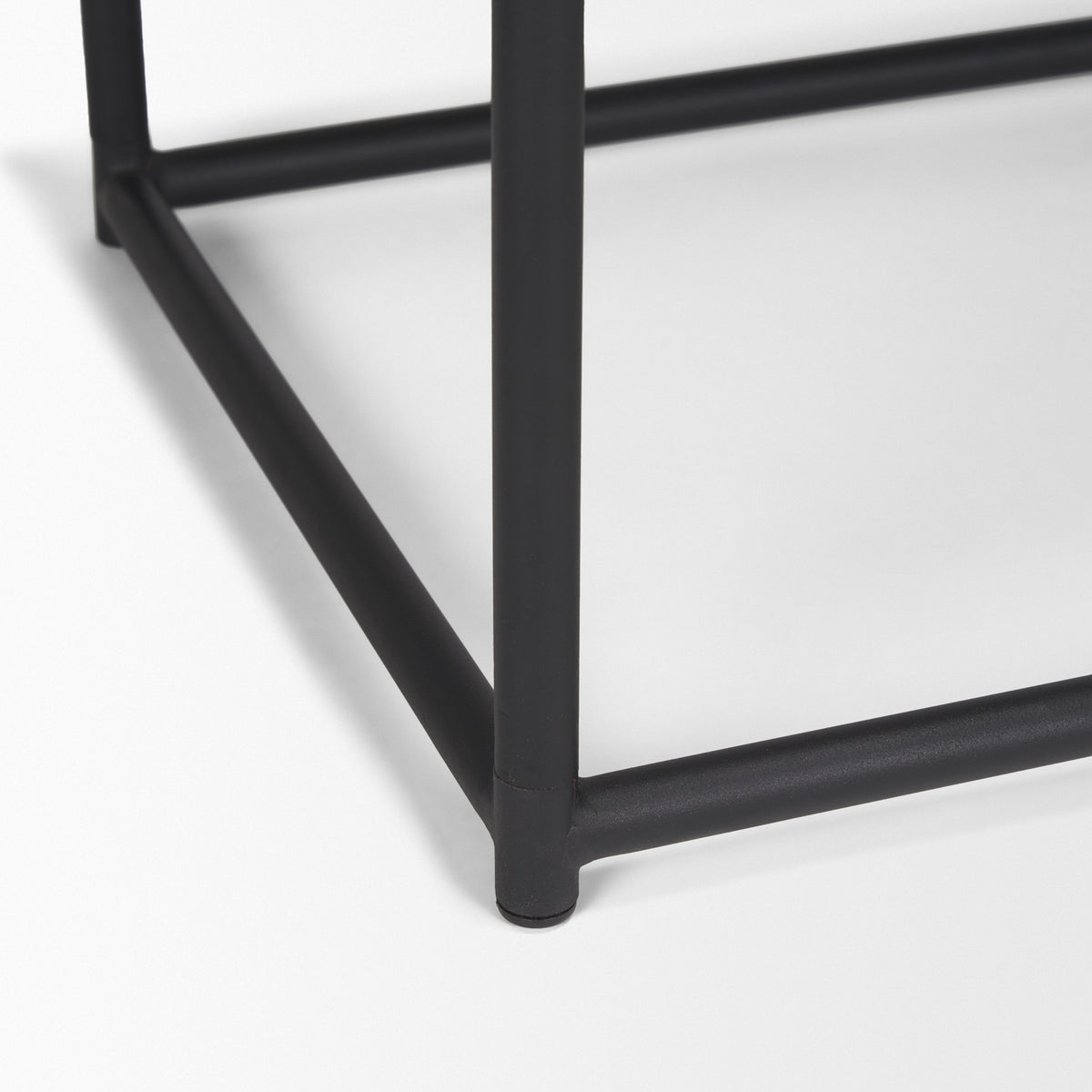 Taniel Wood and Metal Stool-Stools & Ottomans-DECOROLALA