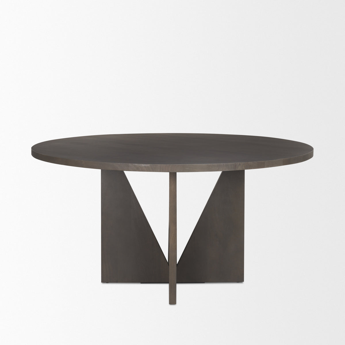 Tarro 60" Round Dining Table | Espresso Wood | Seats 6-Dining Tables-DECOROLALA