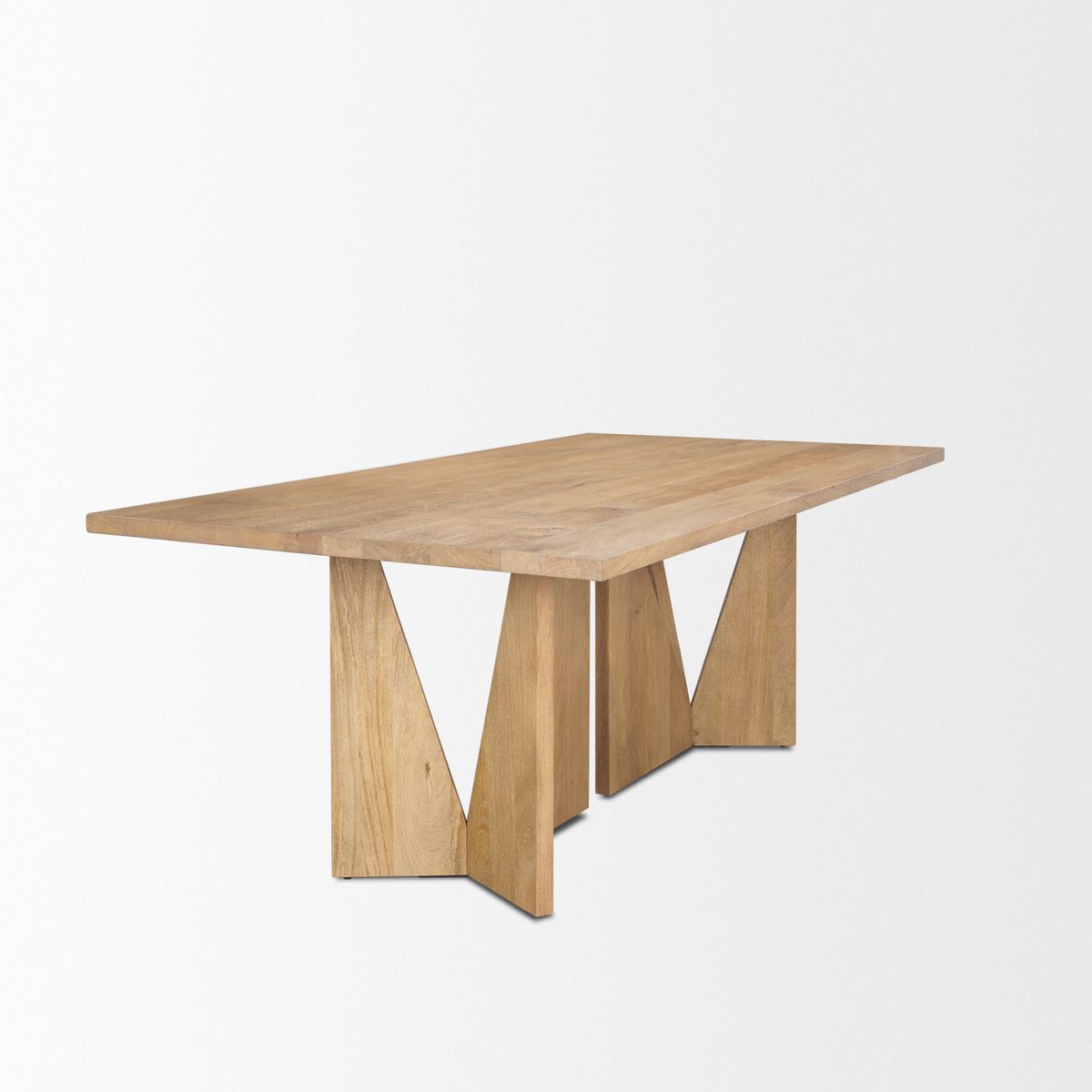 Tarro 84"L x 42"W Rectangular Dining Table | Wood | Seats 8-Dining Tables-DECOROLALA