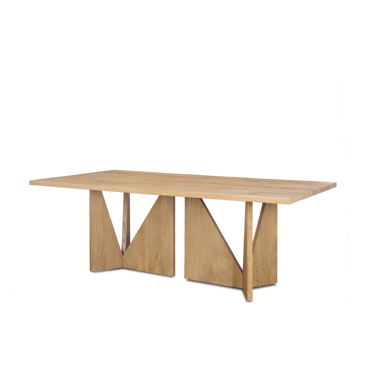 Tarro 84"L x 42"W Rectangular Dining Table | Wood | Seats 8-Dining Tables-DECOROLALA