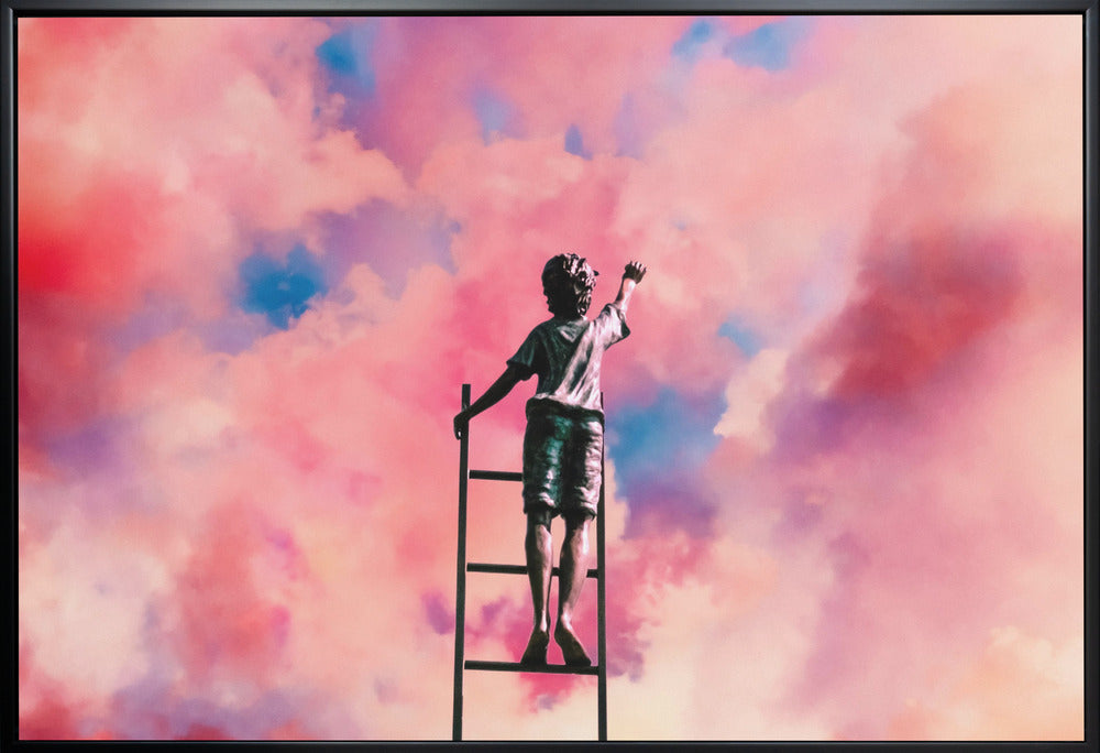 Taudalpoi Cloud Painter Wall Art-Canvas Print-DECOROLALA
