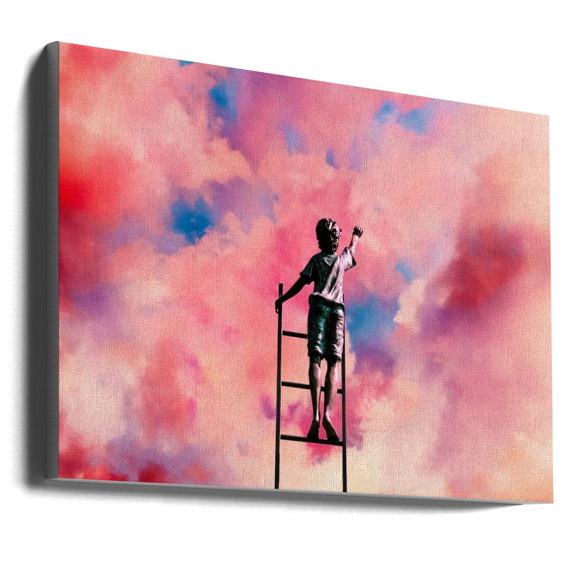 Taudalpoi Cloud Painter Wall Art-Canvas Print-DECOROLALA